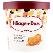 Häagen-Dazs jégkrém Speculoos kekszdarabokkal és tejkaramellel 460 ml