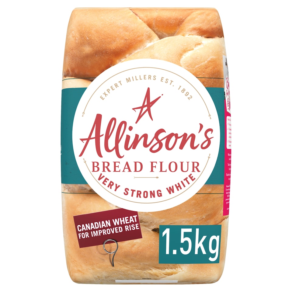 Allinson Bakers Grade Very Strong White Flour 1.5Kg