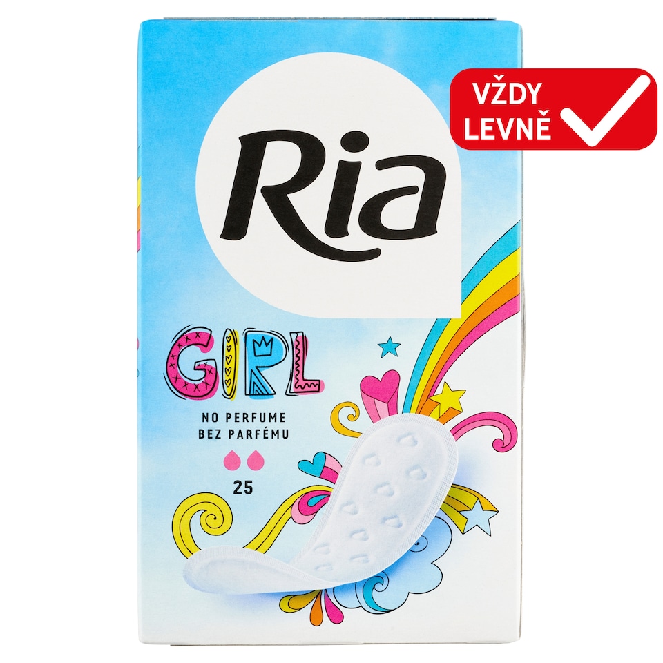 Obrázek 1 pro produkt Ria Girl slipové vložky 25 ks