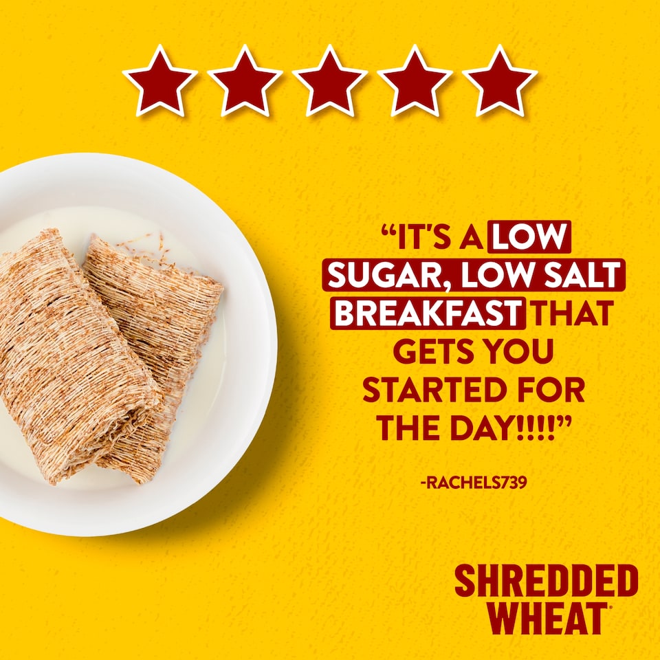 image 1 of Nestle Shredded Wheat Cereal 16 Pack 360G