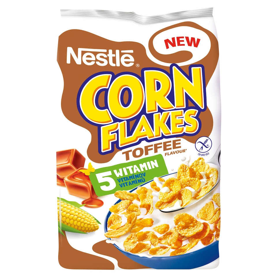 Corn Flakes príchuť TOFFEE 400 g