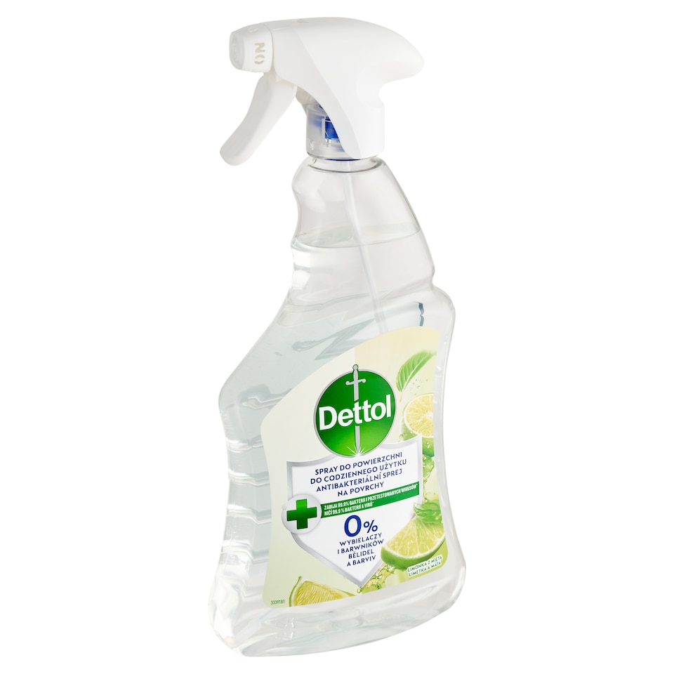 Obrázek 1 pro produkt Dettol Antibakteriální sprej na povrchy limetka a máta 500ml