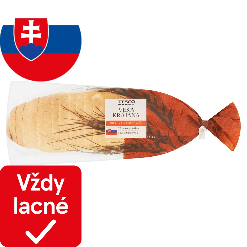 Tesco Veka krájaná 400 g