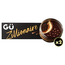 Gu-Zillionaire Cheesecakes 2 X91.5G