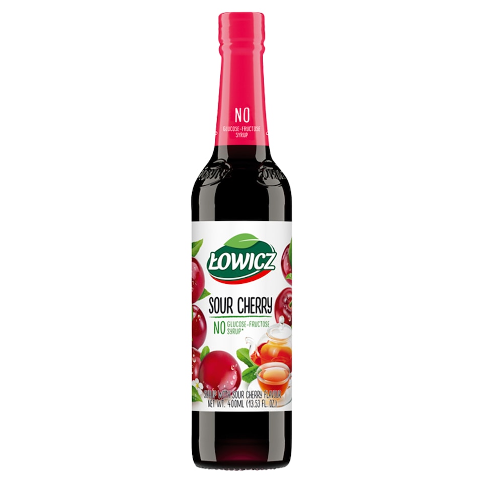 Lowicz Syrup Cherry Flavour 400Ml