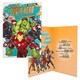 image 1 of Hallmark Birthday Card Marvel Avengers Activity Inside