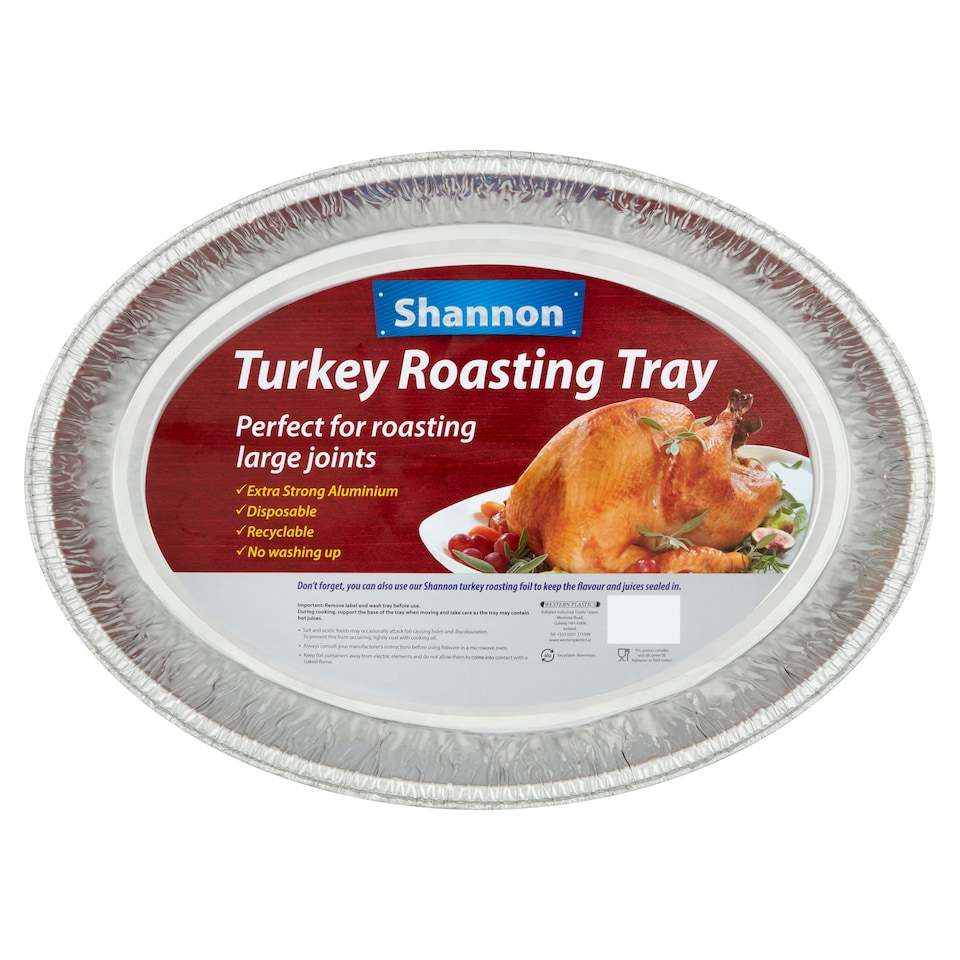 Shannon Oval Turkey Roasting Tray