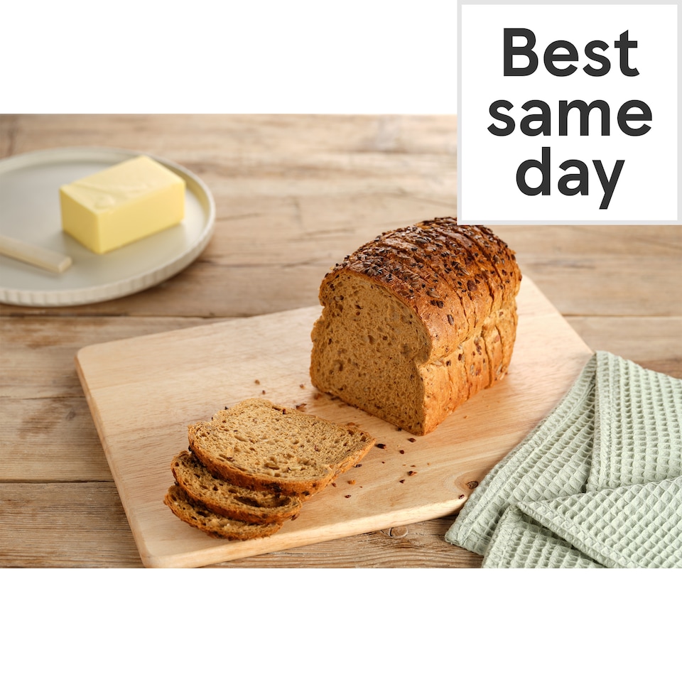 image 1 of Tesco Hi Fibre Seed Loaf 400G Sliced