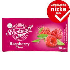 Stockwell & Co. Bylinno-ovocný čaj s malinami 20 x 2 g (40 g)