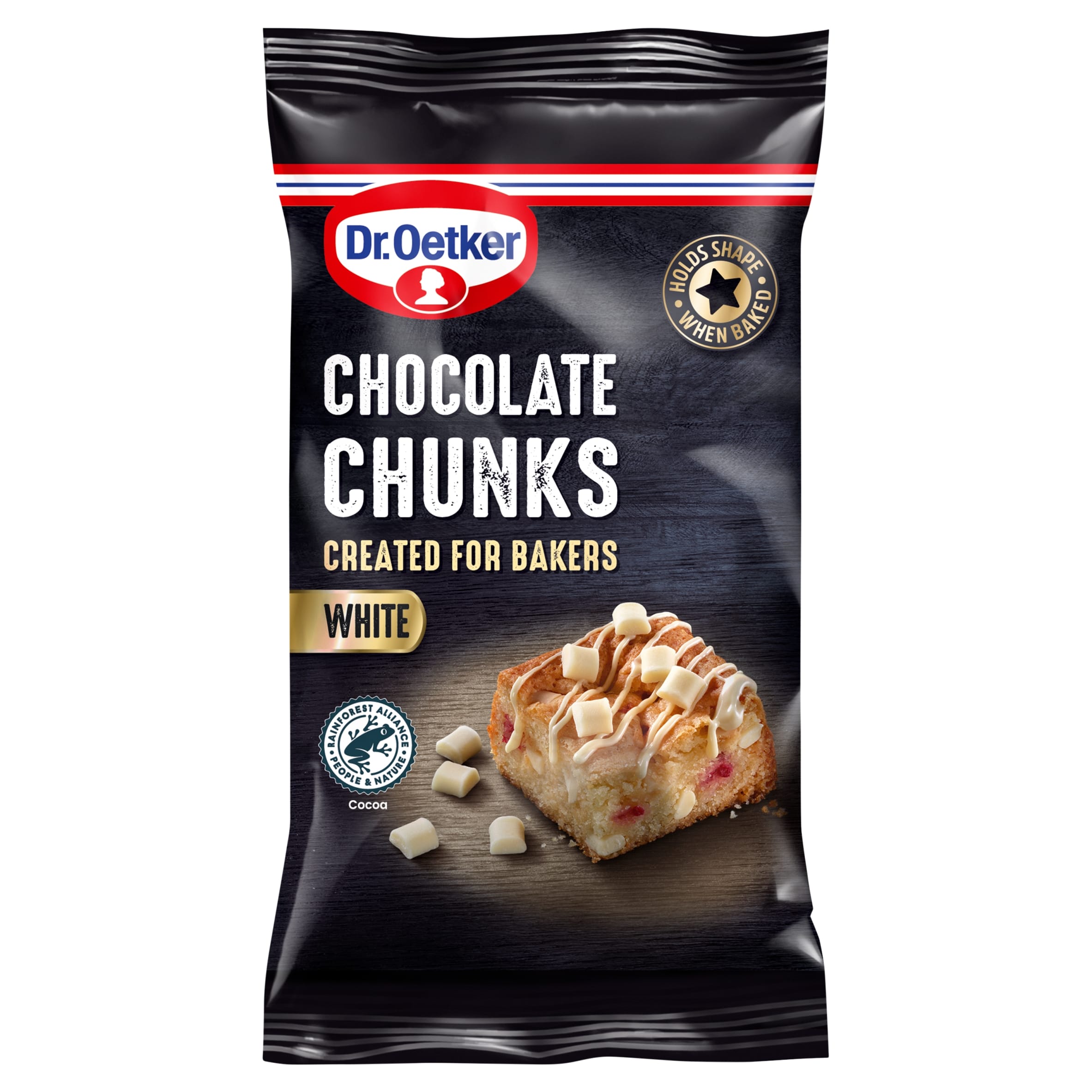 Dr. Oetker Chocolate Chunks White 100g