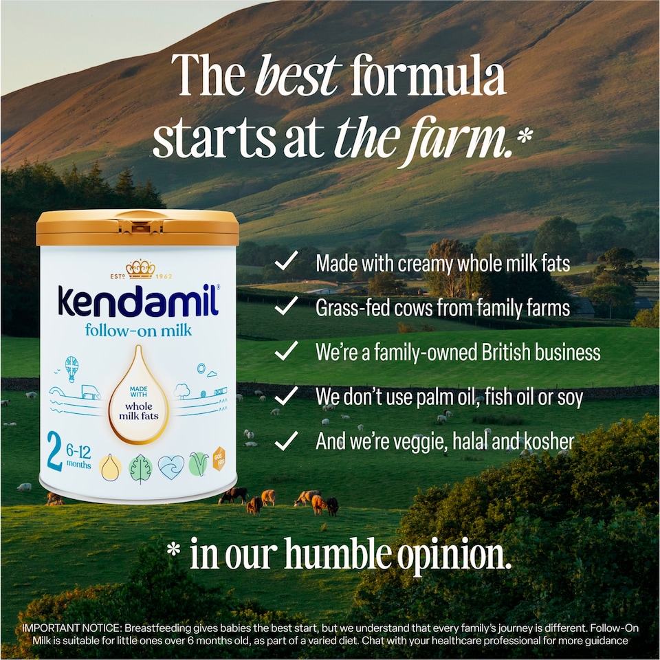 image 1 of Kendamil Follow On Milk 2 From 6 To 12 Months 800g