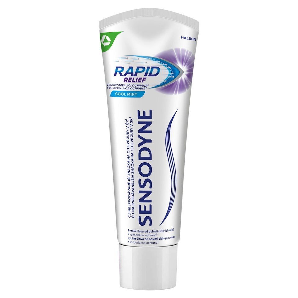 obrázok 1 z Sensodyne Rapid Relief Cool Mint zubná pasta s fluoridom 75 ml