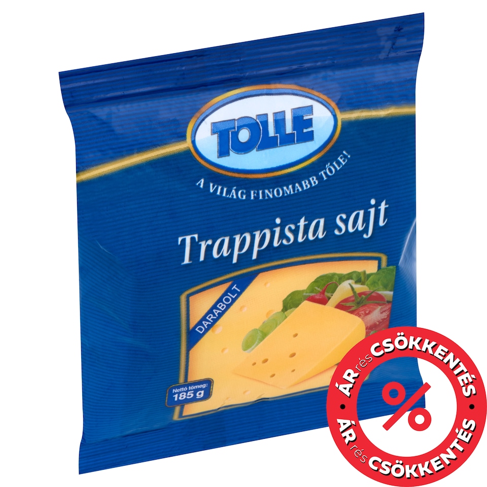 Tolle darabolt trappista sajt 185 g