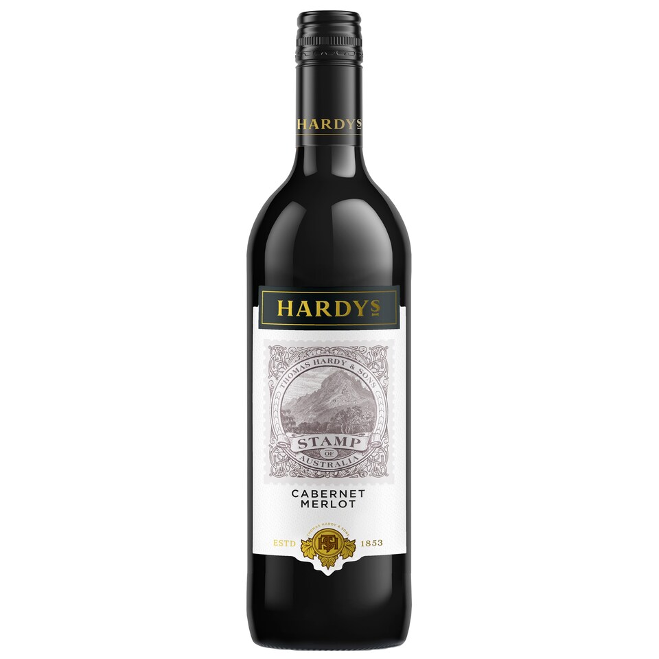 image 1 of Hardys Stamp Cabernet Merlot Red Wine 75cl