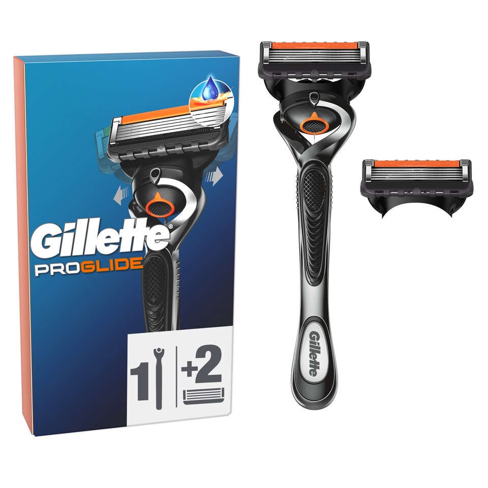 Gillette ProGlide Férfi Borotva, 1 db Gillette 5 Pengés, Borotvabetétek, FlexBall Markolat 1. kép