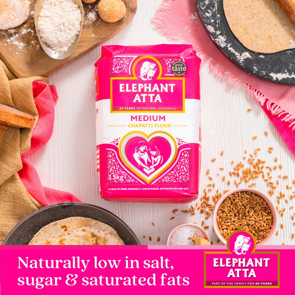 image 1 of Elephant Atta Medium Chapatti Flour 1.5kg