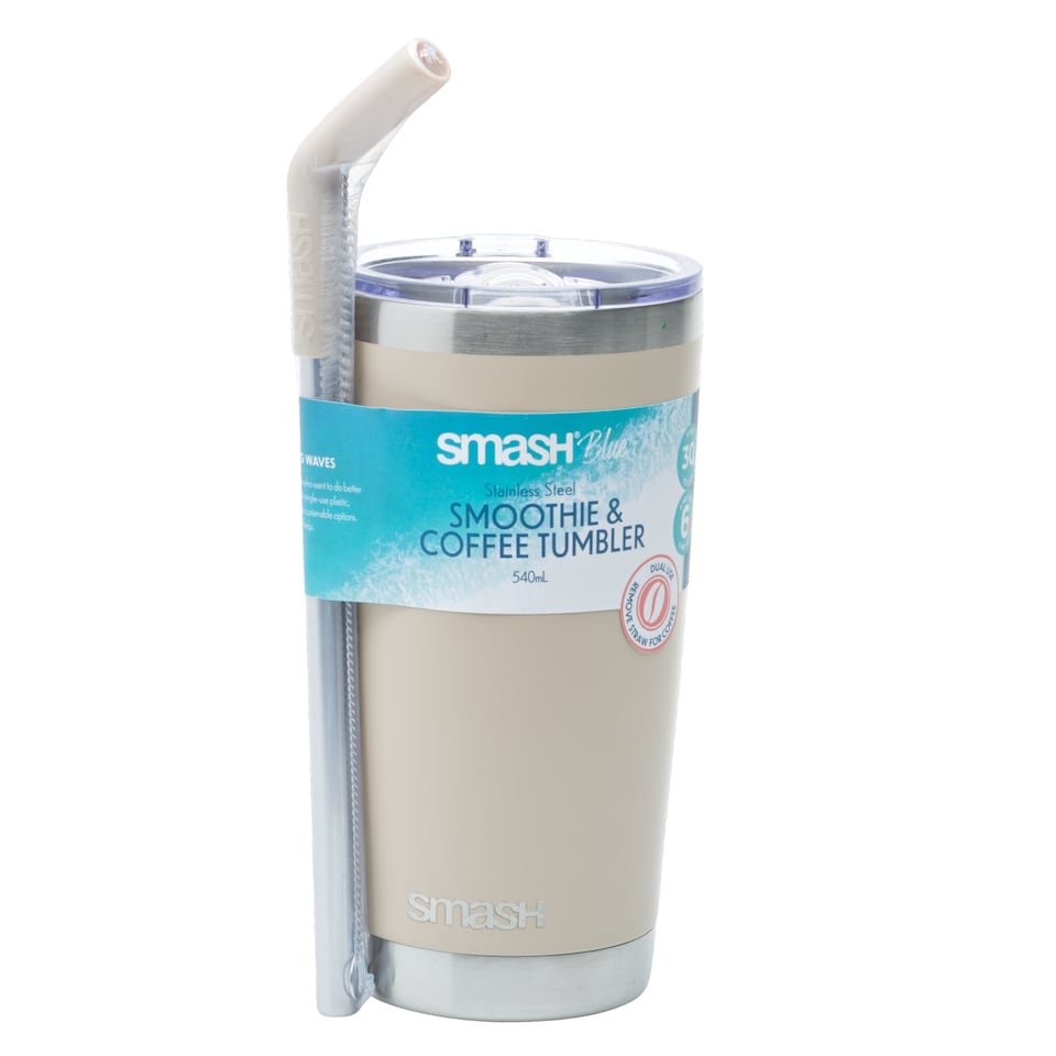 image 1 of Smash Chalk Stainless Steel Smoothie & Coffee Tumbler 540ML