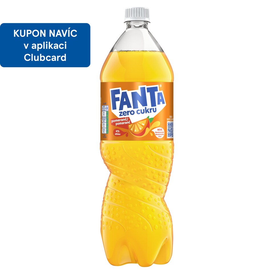 Fanta Zero pomeranč 1,5l