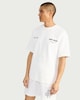 image 2 of F&F Active EVERYHOUR Cotton Rich Oversized Fit T-Shirt in White