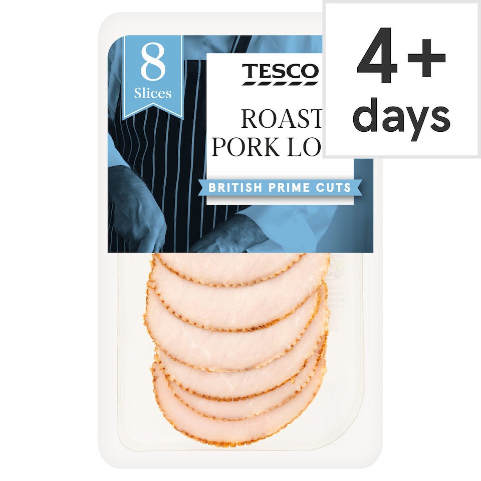 Tesco British Roast Pork Loin Slices 100g