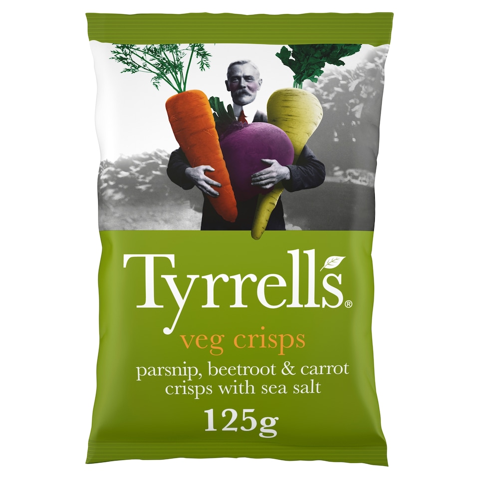 image 1 of Tyrrells Mixed Root Vegetable Crisps 125G