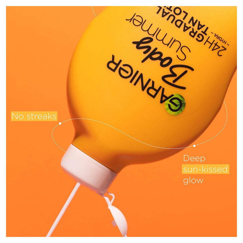 image 1 of Garnier Body Deep Gradual Tan Moisturiser 400Ml