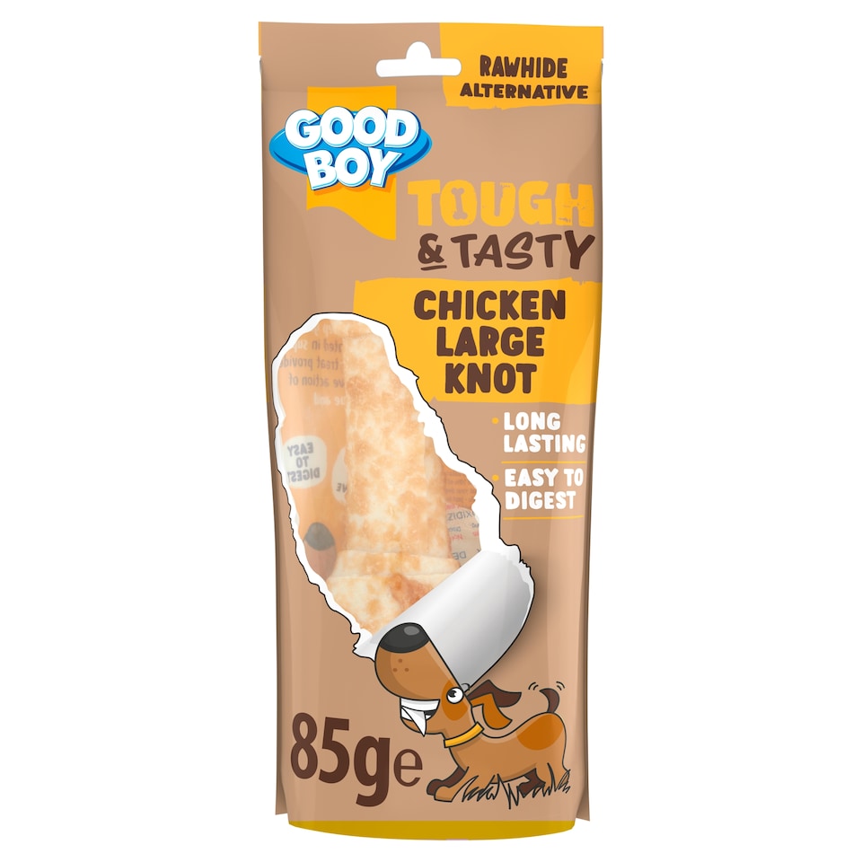 image 1 of Good Boy Tough & Tasty Chicken Large Knot 85G