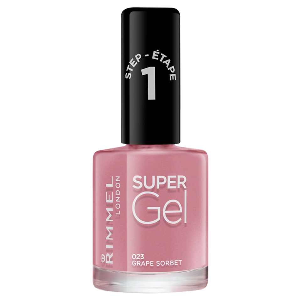 image 1 of Rimmel Super Gel Nailpolish Grape Sorbet 12Ml