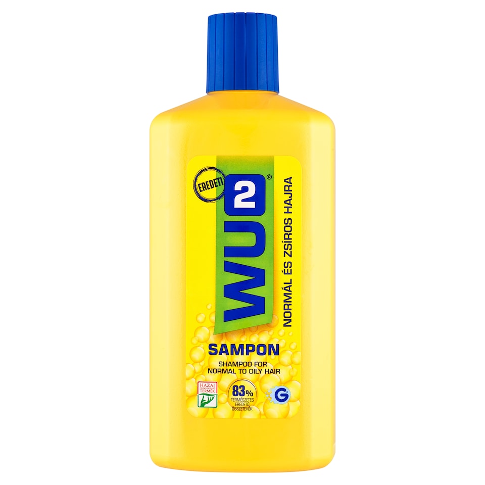 WU2 sampon normál és zsíros hajra 1000 ml