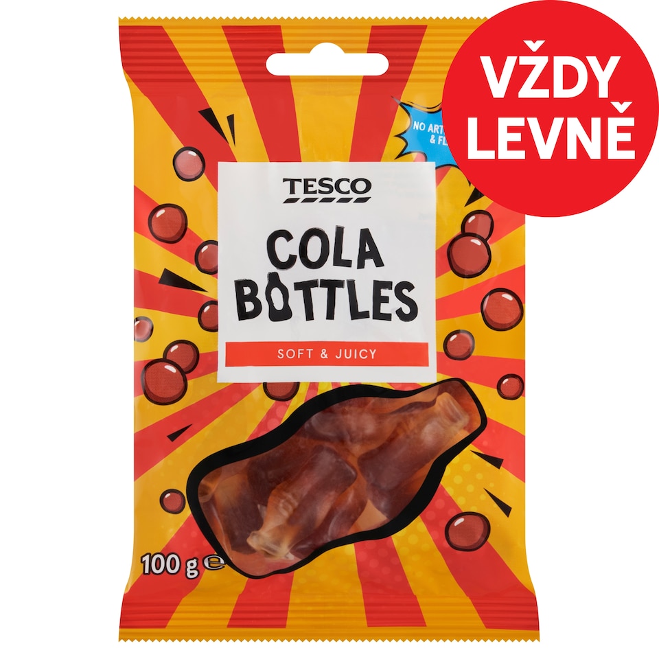 Tesco Želé s kolovou příchutí 100g