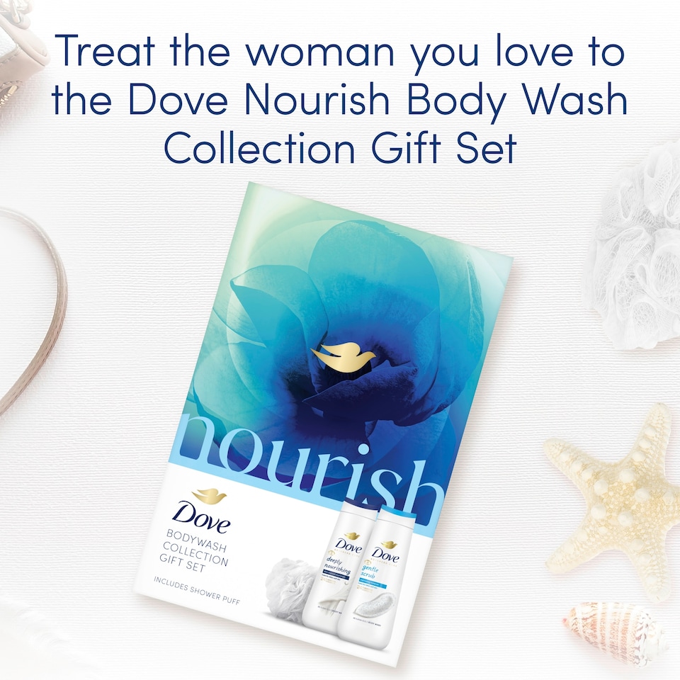 image 1 of Dove Nourish Bodywash Collection Gift Set