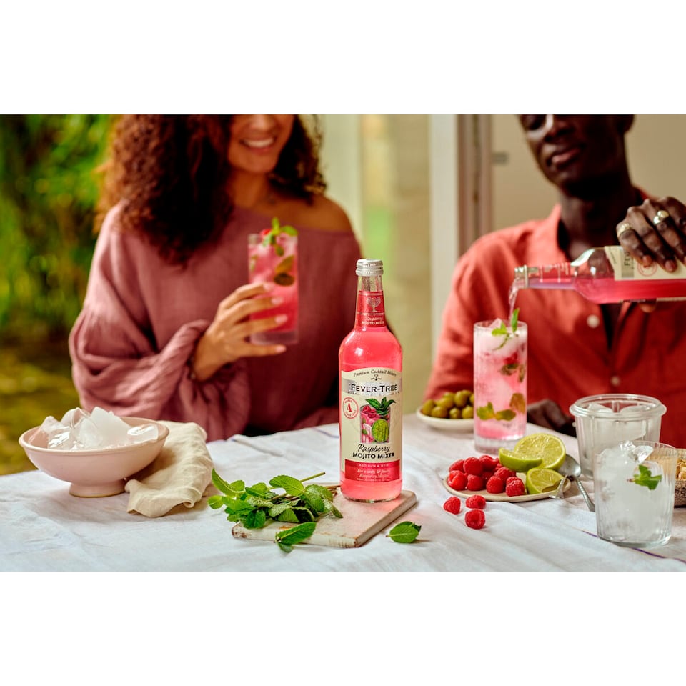 image 1 of Fever-Tree Raspberry Mojito Mixer 500ml