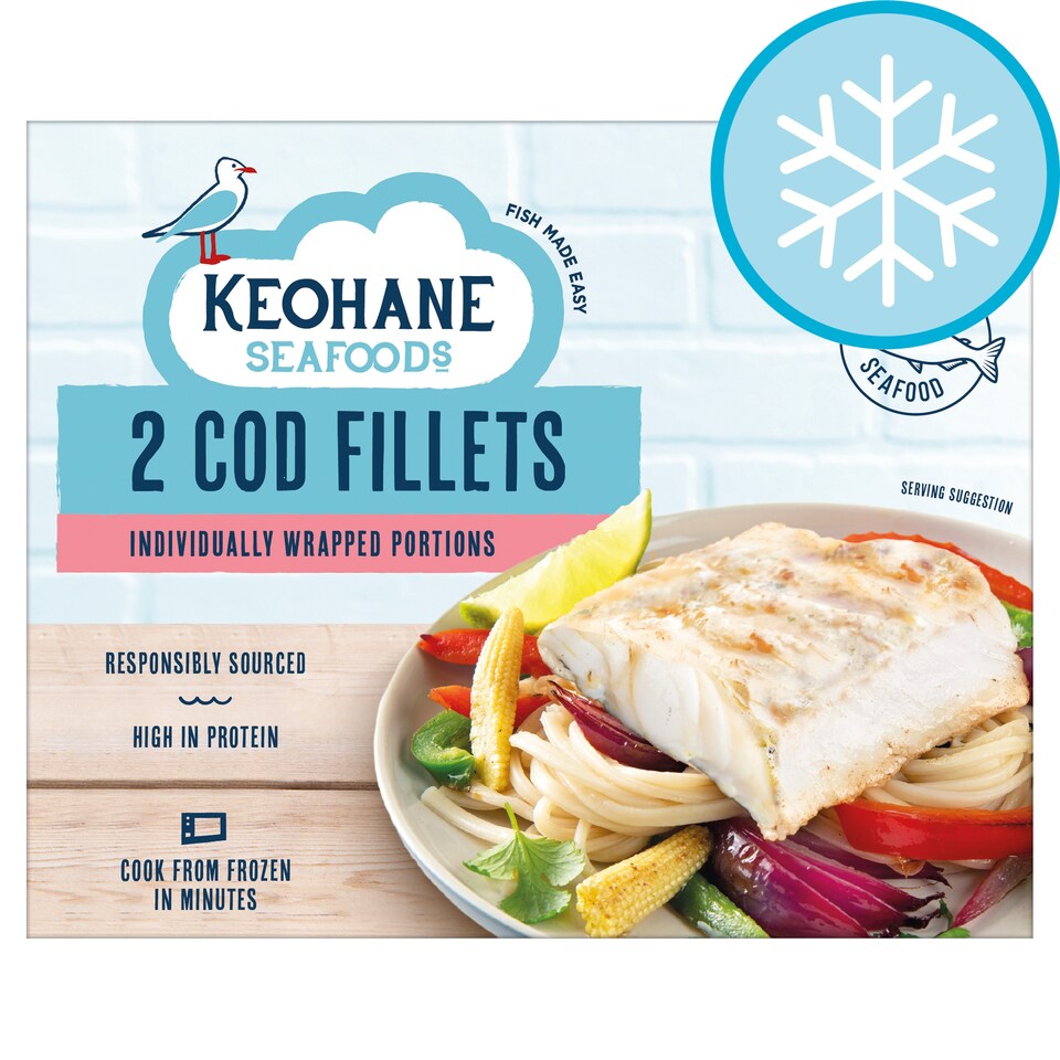 Keohane's Bantry Msc Cod Frozen Sea 240G