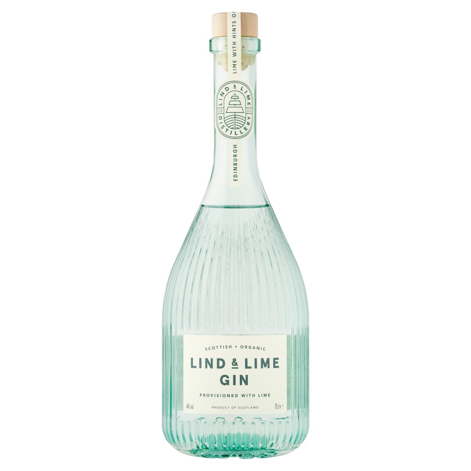 Lind & Lime Scottish London Dry Gin Juniper, Citrus & Spice 70cl