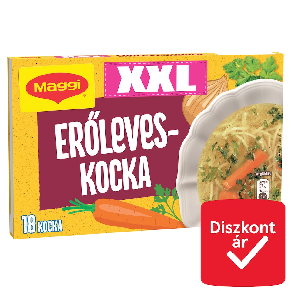 Maggi erőleveskocka 18 db 180 g