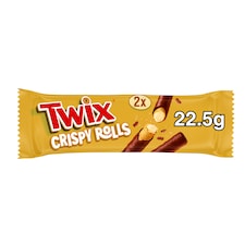Twix Chocolate & Caramel Crispy Rolls 22.5g