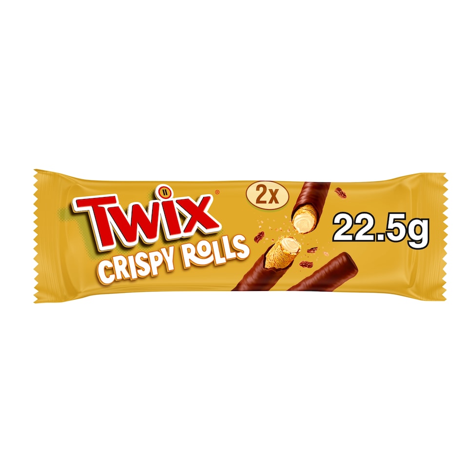 Twix Milk Chocolate Crispy Rolls 22.5g