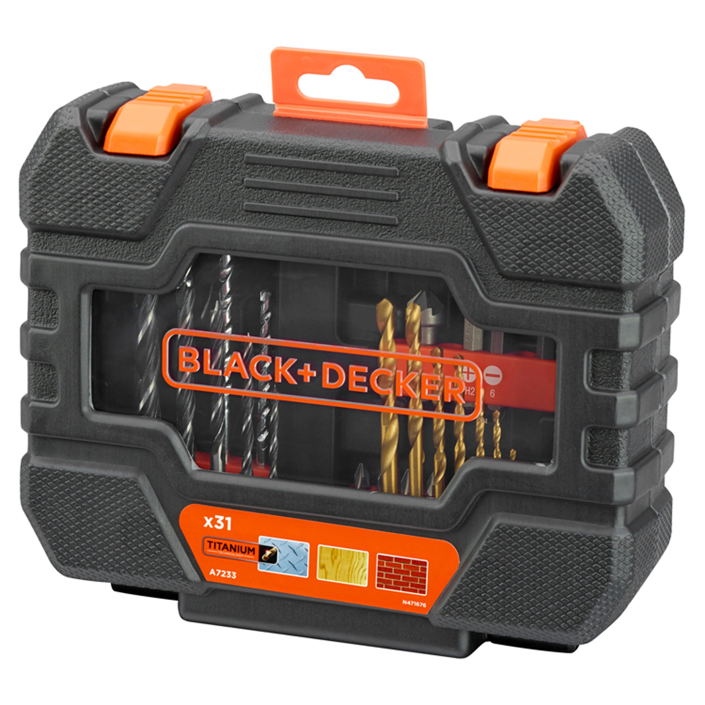 Black \u0026 Decker Drill Bit Set A7233-Xj 