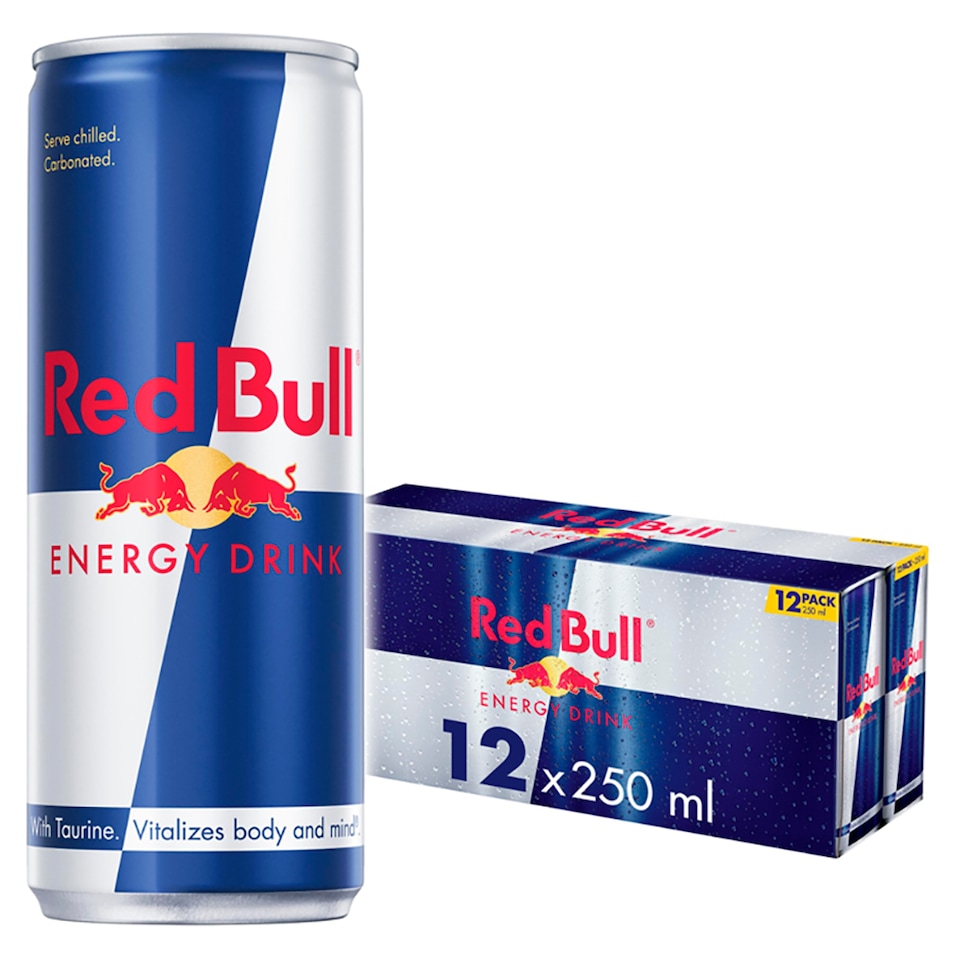 Red Bull Energy Drink 12 X 250M