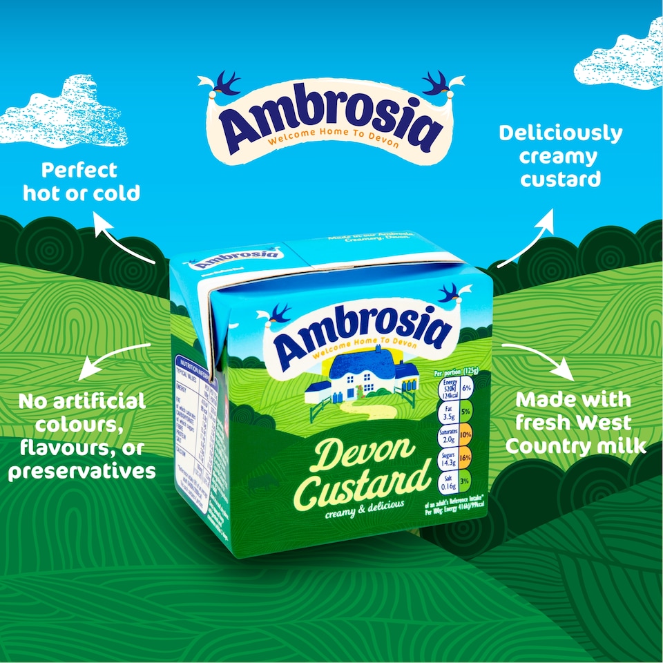 image 1 of Ambrosia Devon Custard 500G