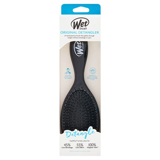 Wetbrush Original Detangler Hairbrush Black Tesco Groceries