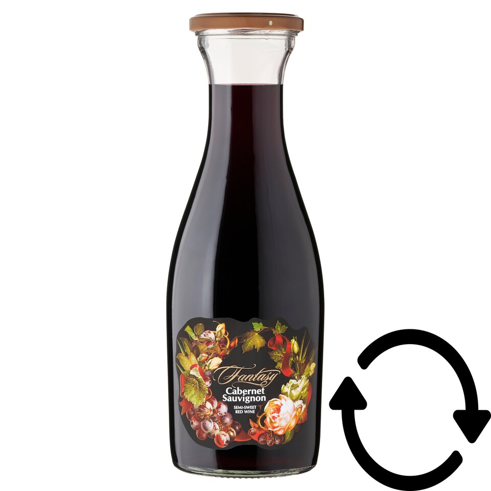 Fantasy Cabernet Sauvignon vörös félédes bor 12,5% 1 l