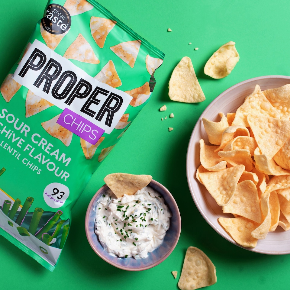 image 1 of Proper Chips 85G Sour Cream And Chive