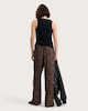 image 3 of F&F Leopard Print Wide Leg Trousers in Multi Brown