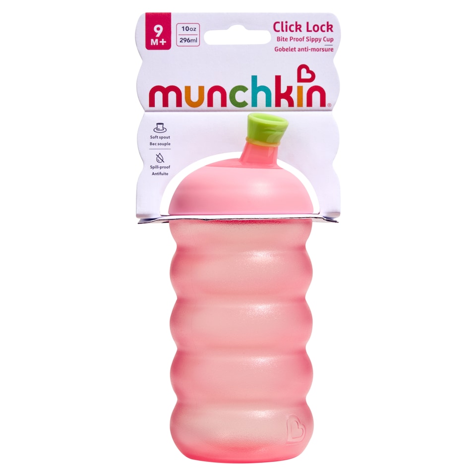 image 1 of Munchkin Click Lock Bite Proof Sippy Cup 9m+ 10oz 296ML