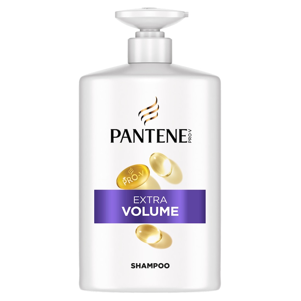 image 1 of Pantene Pro-V Extra Volume Shampoo, For Flat Hair, 1000ml