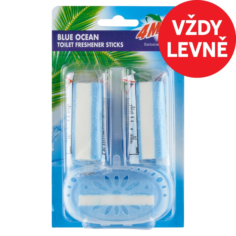4MAX Blue Ocean WC blok 3 x 40g (120g)