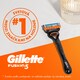 image 5 of Gillette Fusion5 Razor Refills For Men, 8 Razor Blade Refills