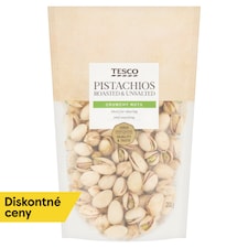 Tesco Pistácie pražené nesolené 200 g