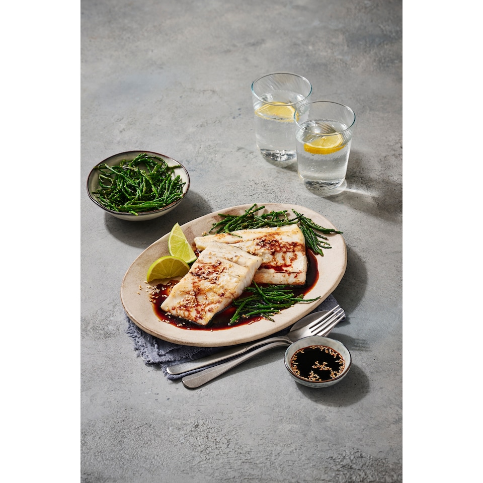 image 1 of TESCO FINEST 2 BARRAMUNDI FILLETS 260G